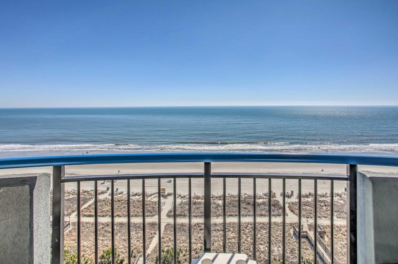 Airy Oceanfront Myrtle Beach Condo With Balcony Εξωτερικό φωτογραφία