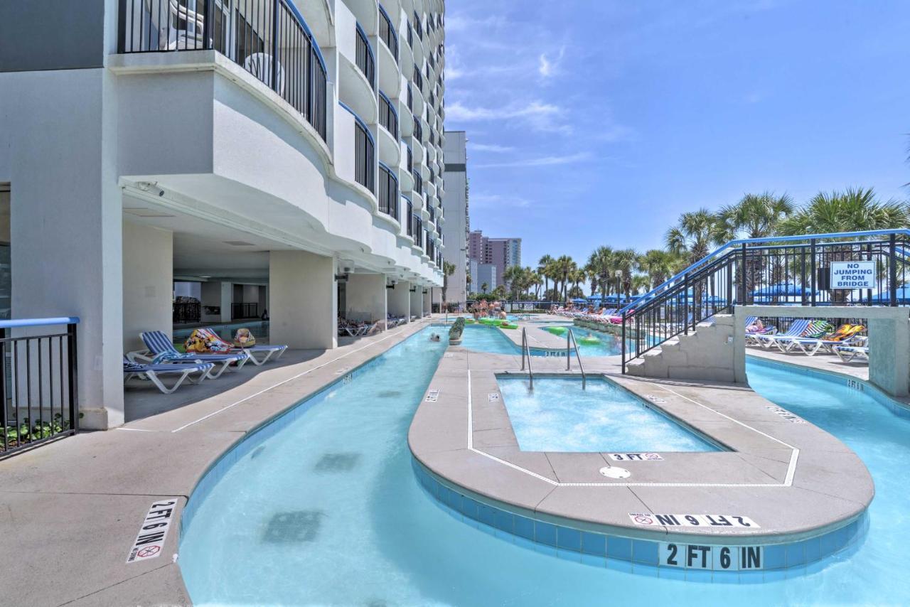 Airy Oceanfront Myrtle Beach Condo With Balcony Εξωτερικό φωτογραφία