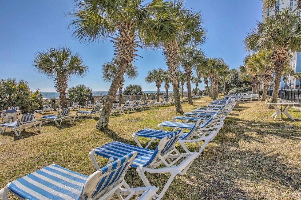 Airy Oceanfront Myrtle Beach Condo With Balcony Εξωτερικό φωτογραφία