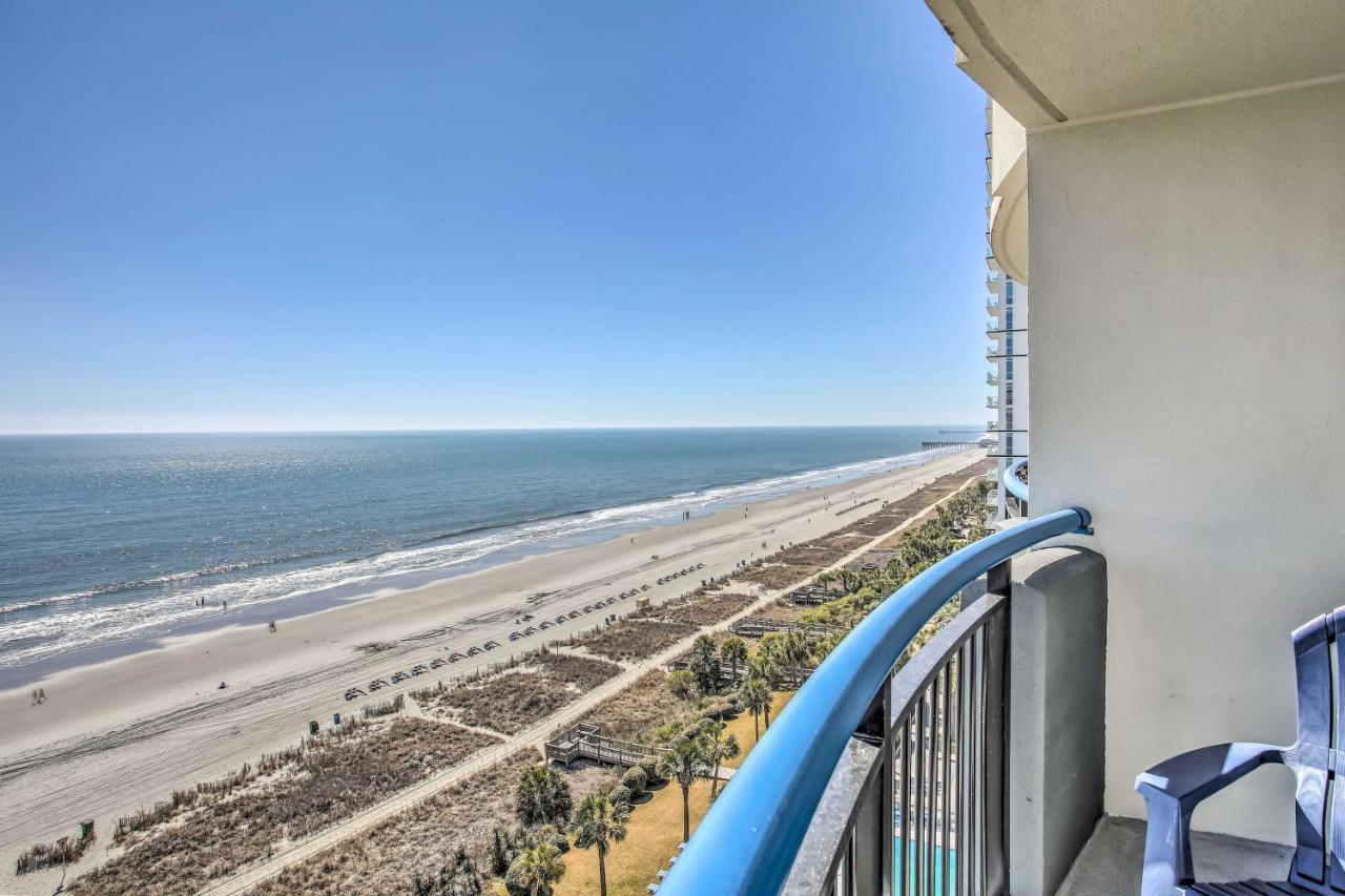 Airy Oceanfront Myrtle Beach Condo With Balcony Εξωτερικό φωτογραφία