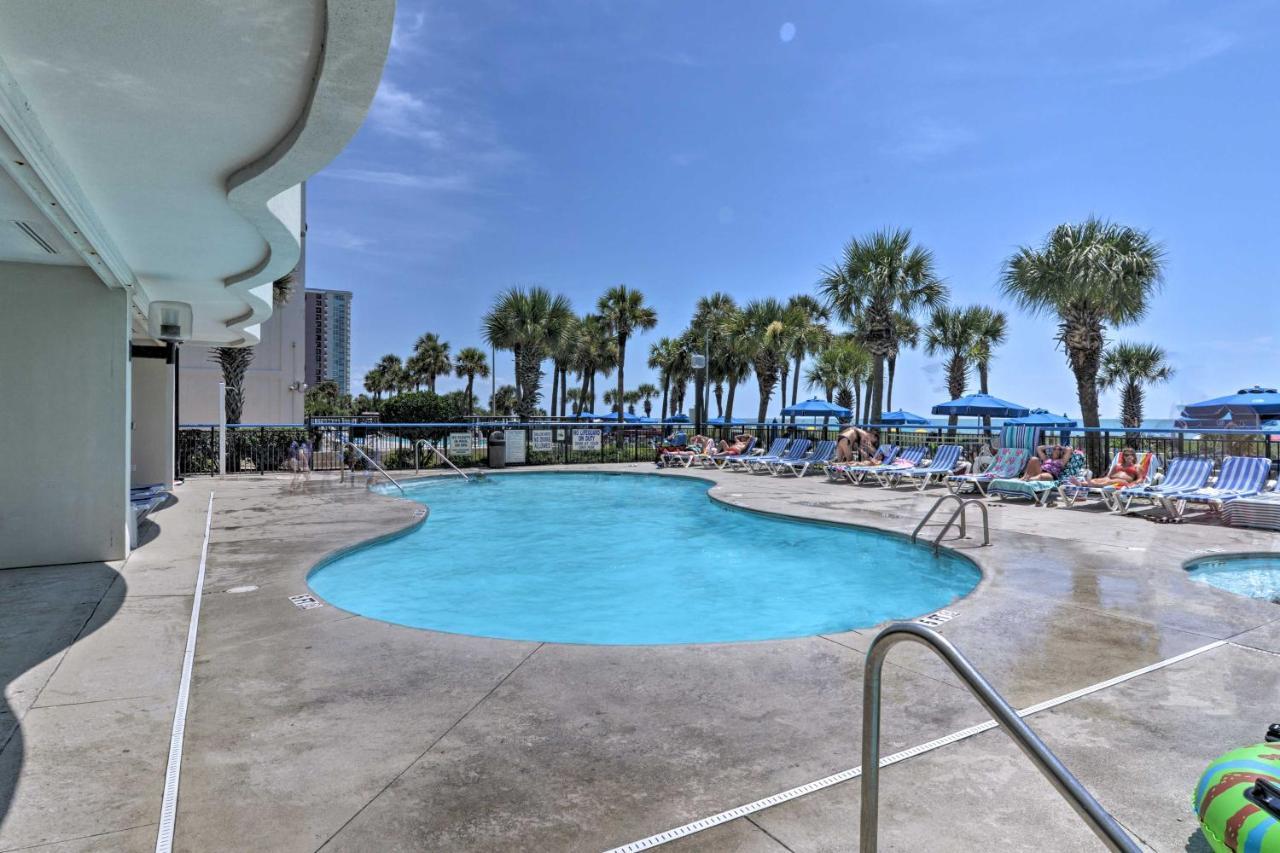 Airy Oceanfront Myrtle Beach Condo With Balcony Εξωτερικό φωτογραφία