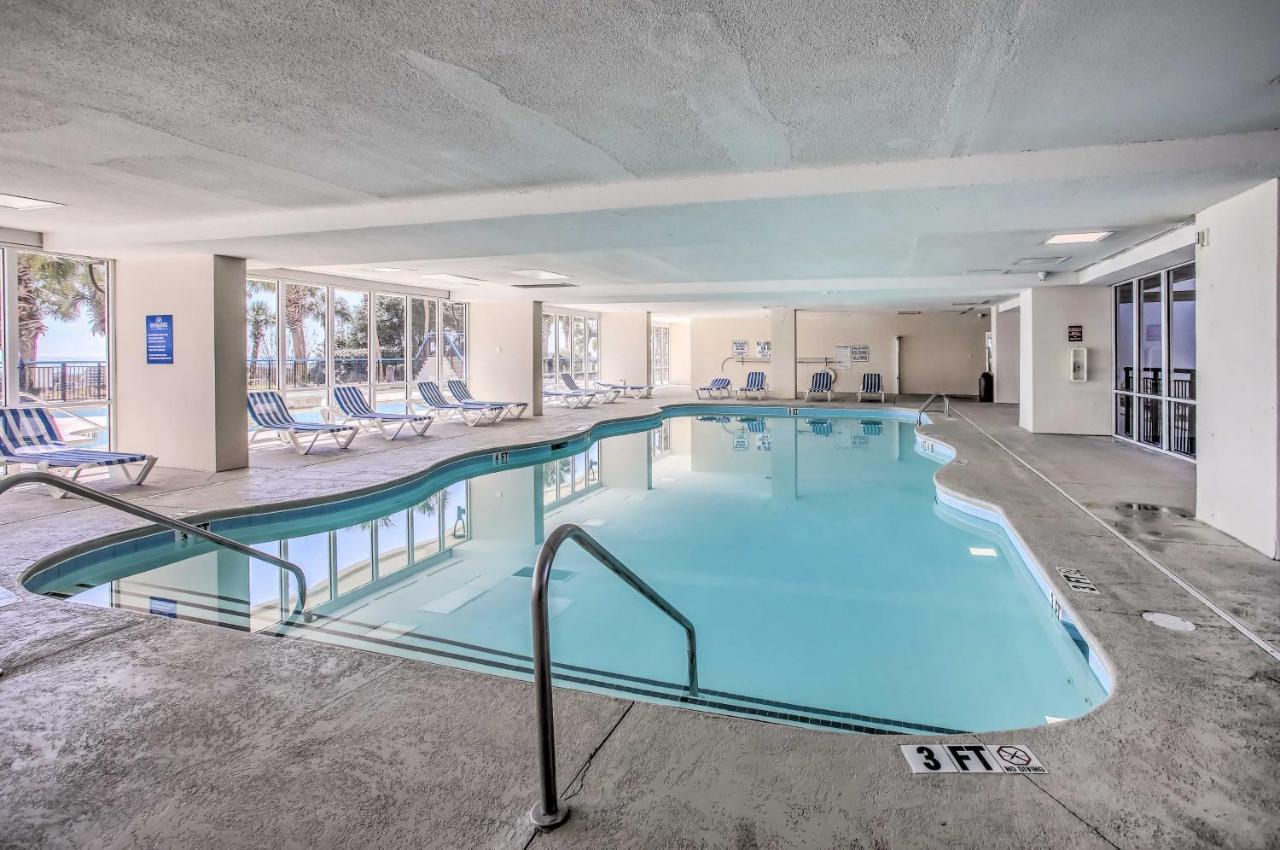 Airy Oceanfront Myrtle Beach Condo With Balcony Εξωτερικό φωτογραφία