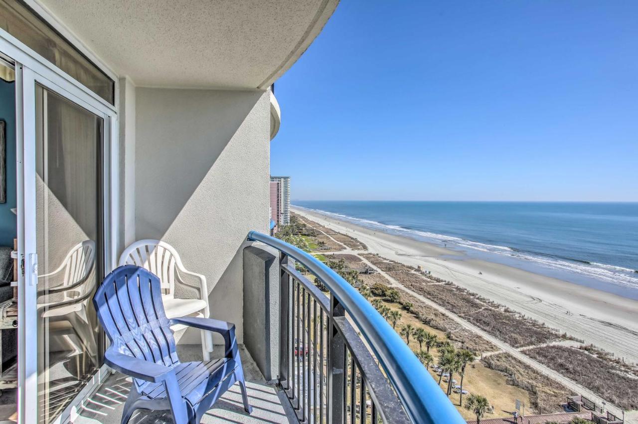 Airy Oceanfront Myrtle Beach Condo With Balcony Εξωτερικό φωτογραφία