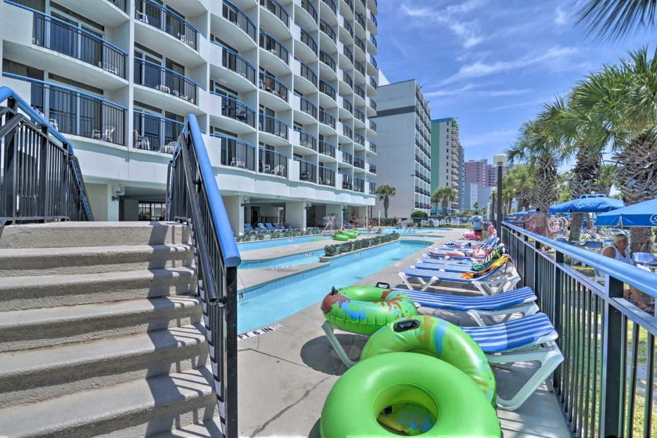 Airy Oceanfront Myrtle Beach Condo With Balcony Εξωτερικό φωτογραφία